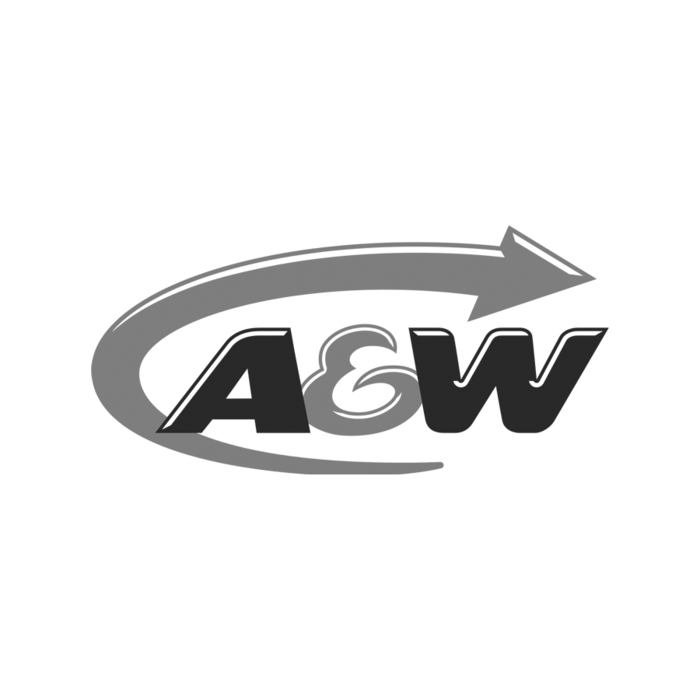 A and W logo