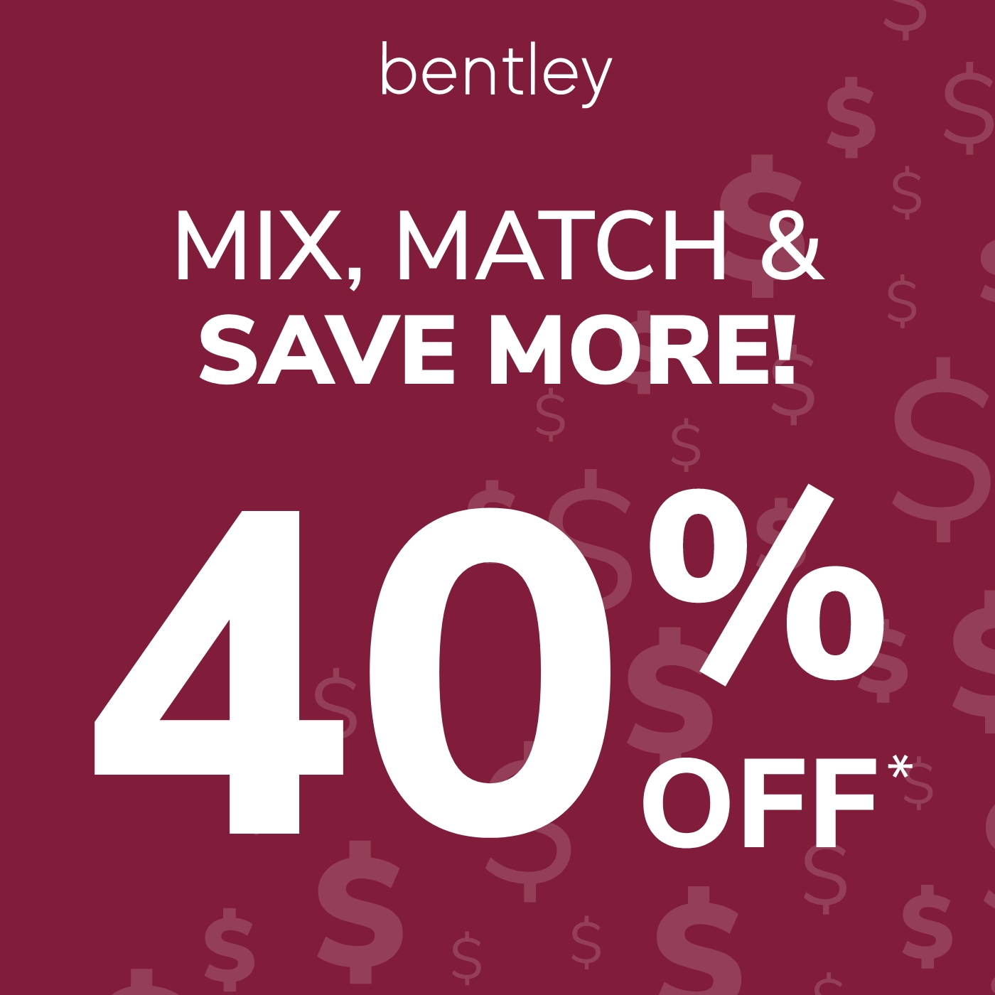 MIX, MATCH &amp; SAVE MORE! icon