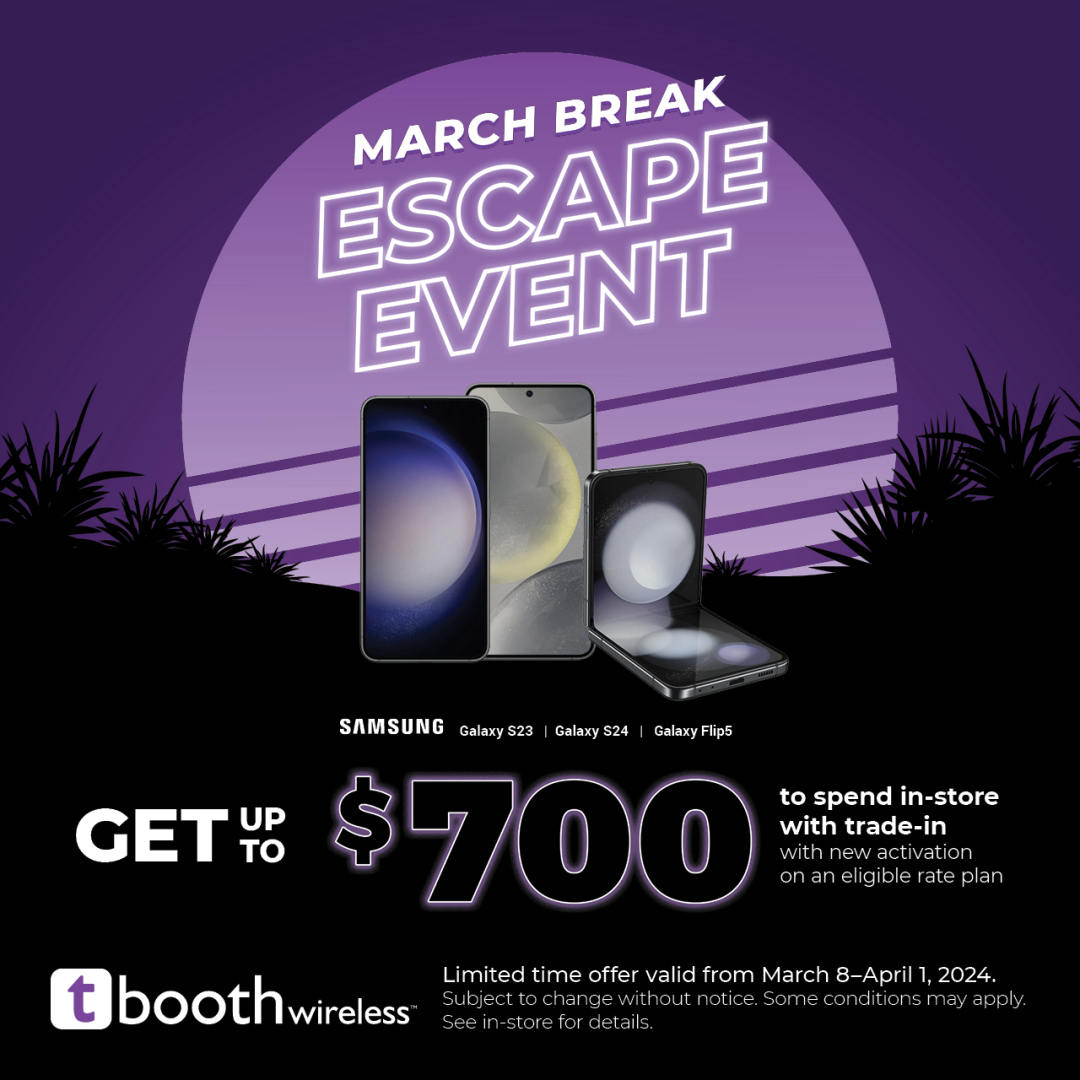 Get up to $700 to spend in-store with trade in* icon