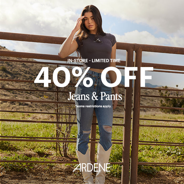40% OFF JEANS & PANTS icon