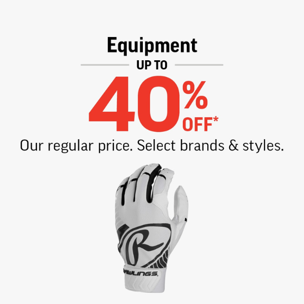EQUIPMENT UP TO 40% OFF icon
