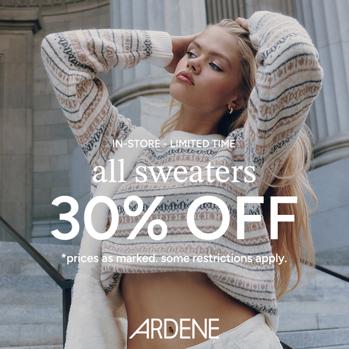 30% OFF SWEATERS icon