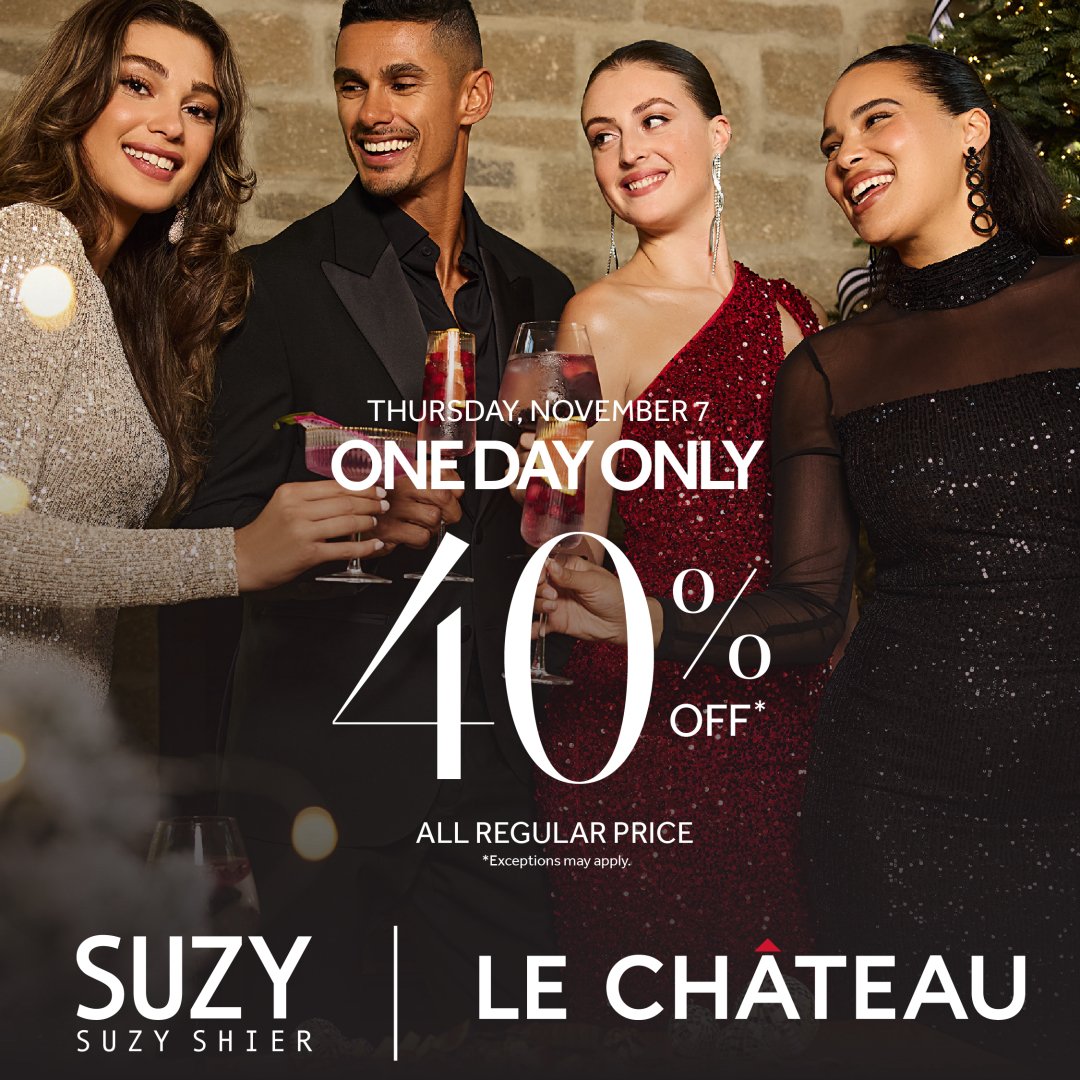 SUZY SHIER | LE CHATEAU – 40% OFF SALE icon