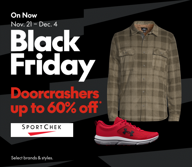 BLACK FRIDAY – DOORCRASHERS UP TO 60% OFF icon