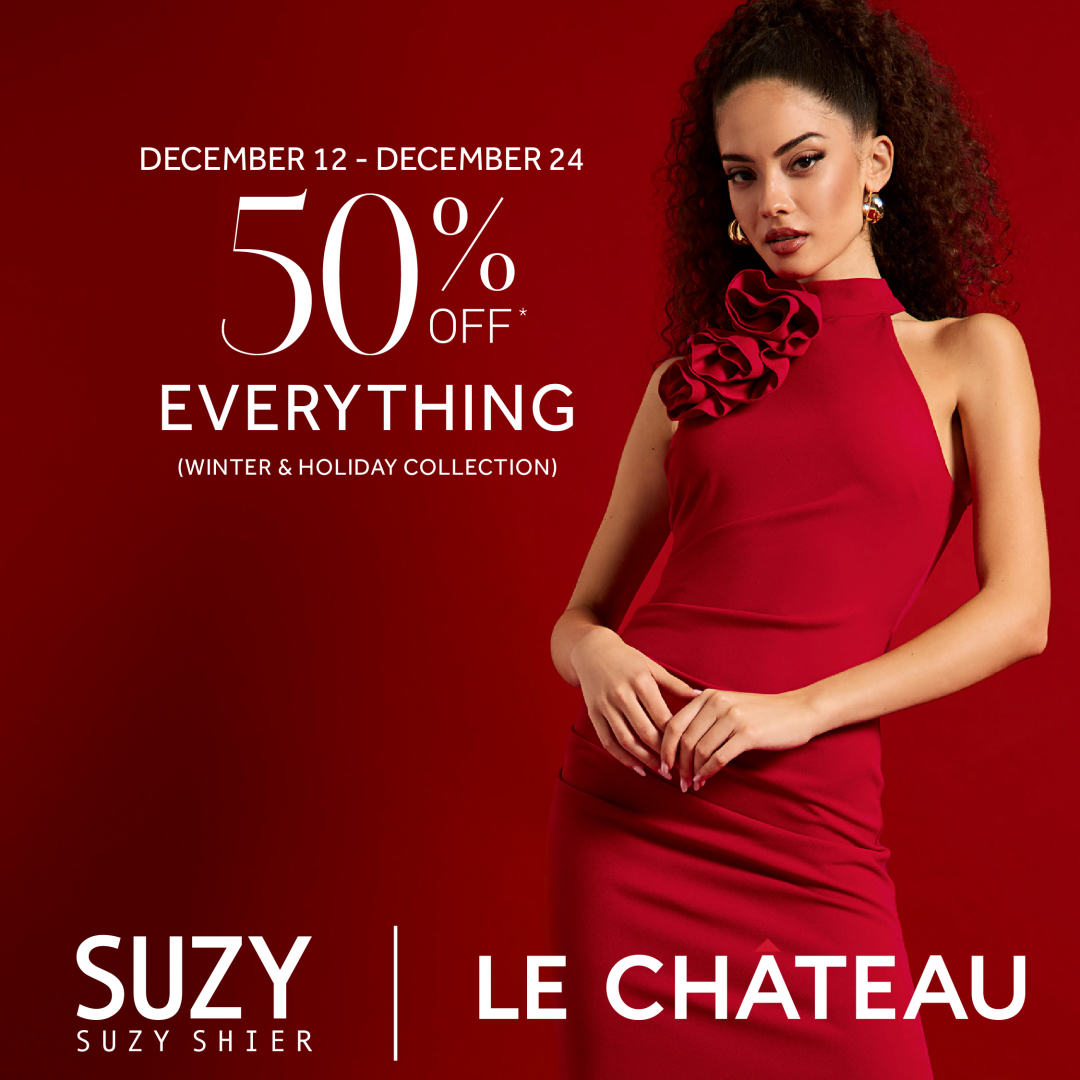 SUZY SHIER | LE CHATEAU – 50% OFF EVERYTHING icon