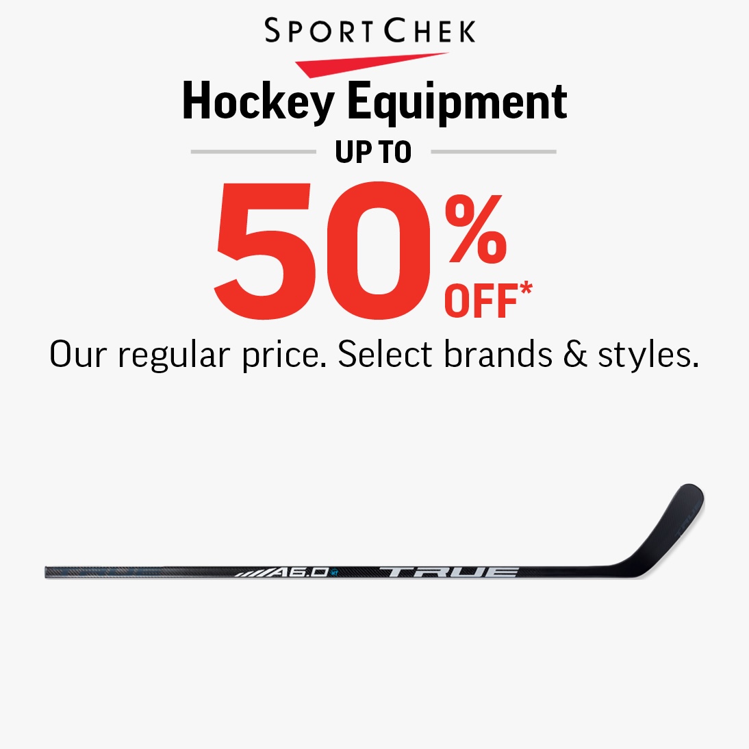 HOCKEY EQUIPMENT UP TO 50% OFF icon