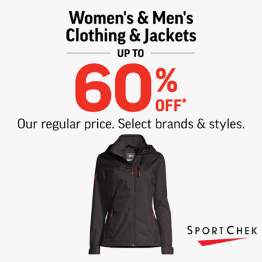 WOMEN’S & MEN’S CLOTHING & JACKETS UP TO 60% OFF icon