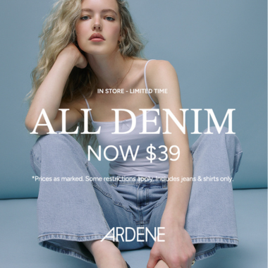 ALL DENIM NOW $39 icon