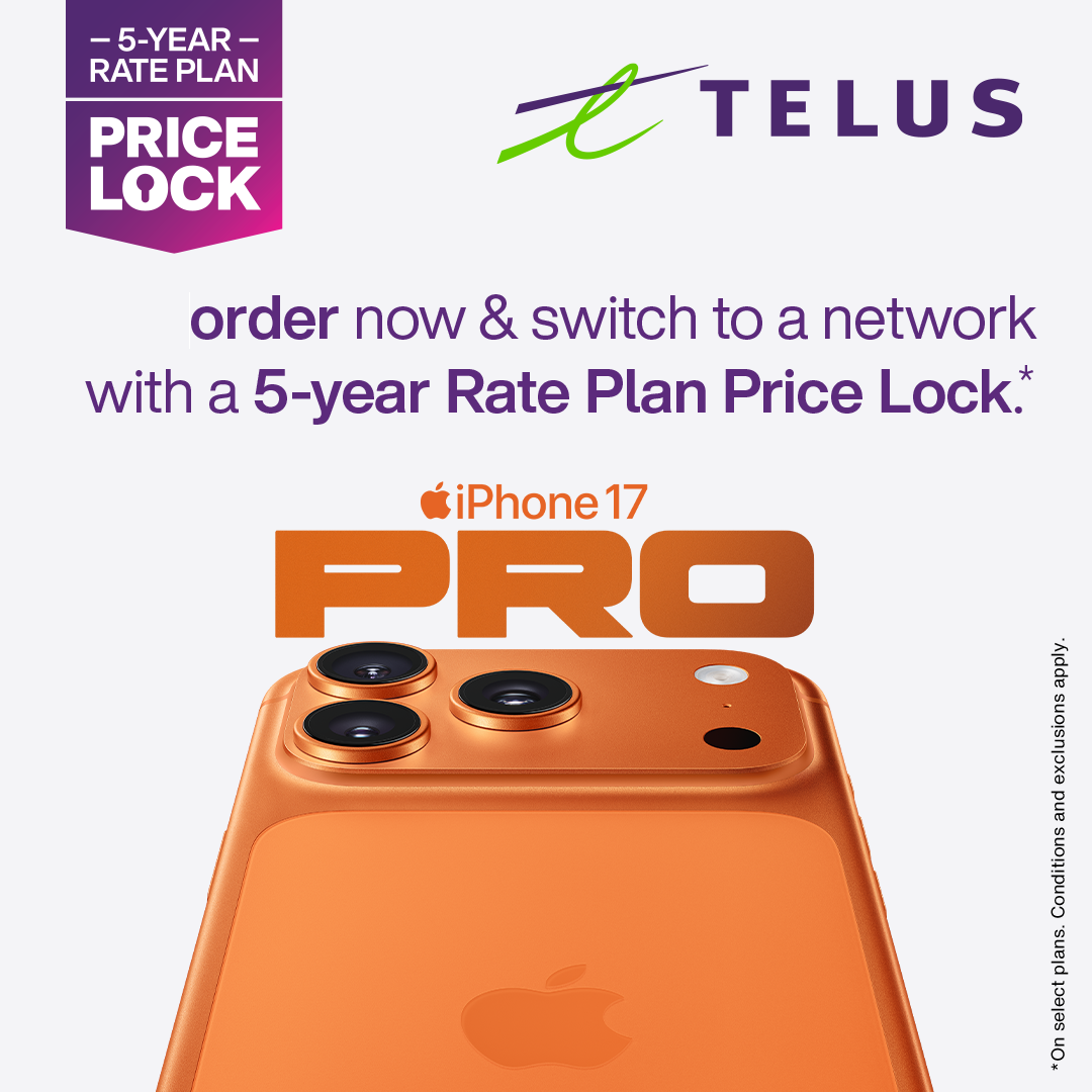 TELUS &amp; KOODO IPHONE 17 LAUNCH icon