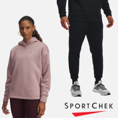 40% OFF* UNDER ARMOUR FLEECE CLOTHING! icon