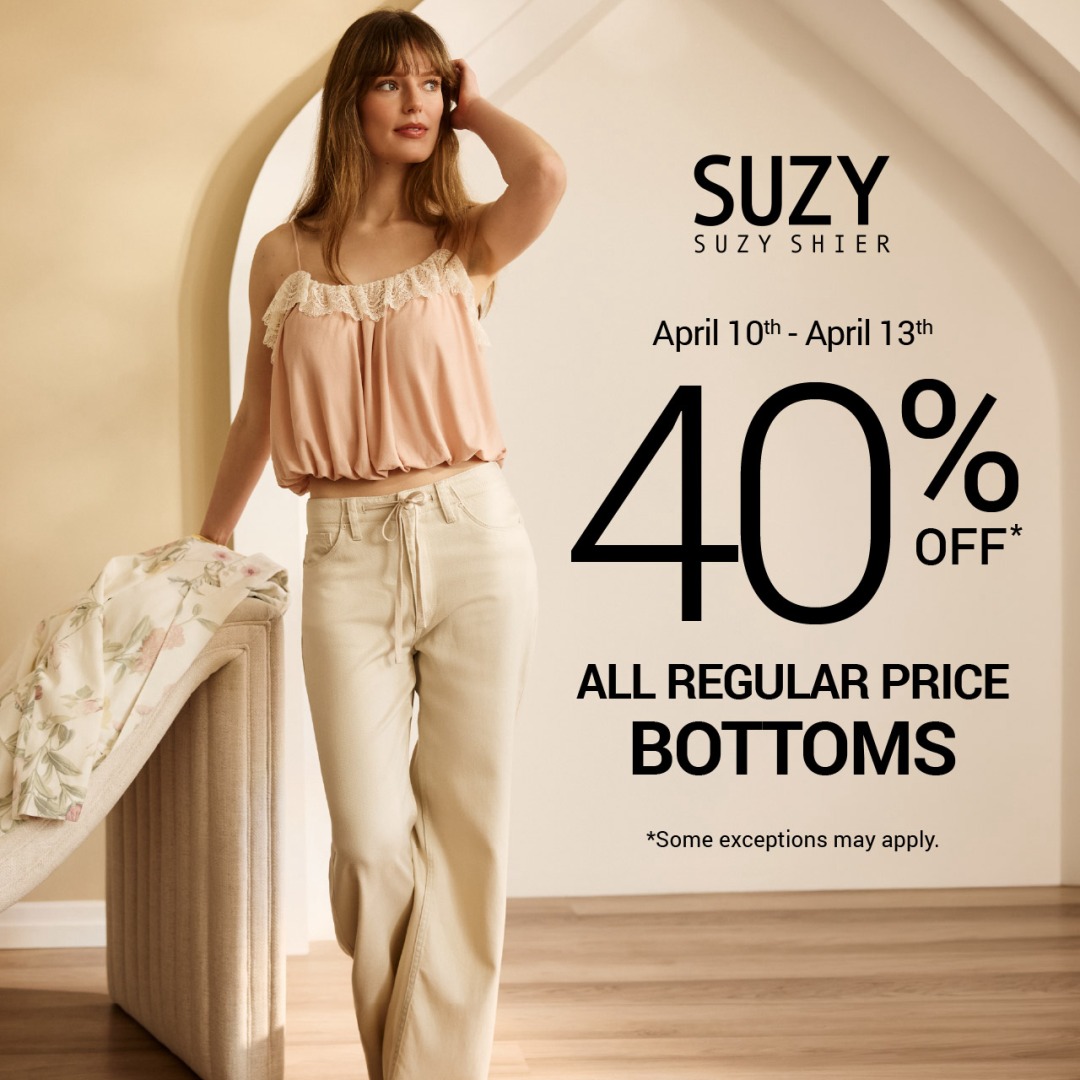 Spring Pants 40% Off icon