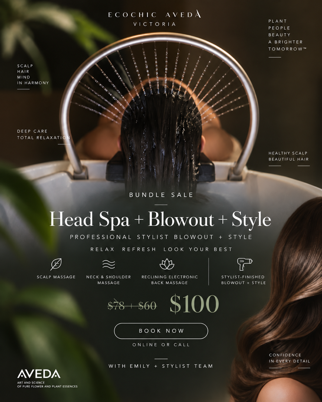 HEAD SPA + BLOWOUT GLOW-UP BUNDLE icon